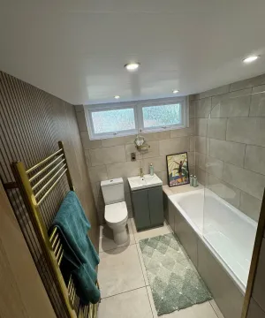Bathroom renovation in Falkirk