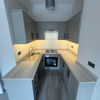 Kitchen installation project in Falkirk