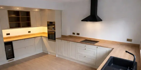 Kitchen supply and fit installation in Falkirk by LJD Home Improvements