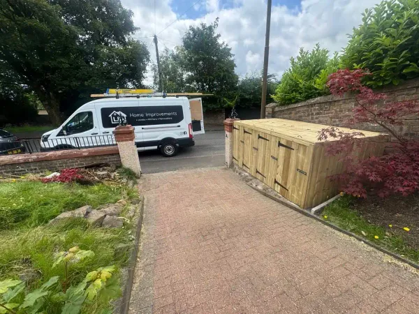 LJD Home Improvements team delivering a property renovation in Falkirk